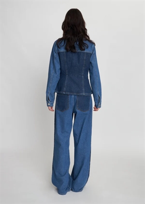 Two Tone denim skjorte Blue Mix Stella Nova 